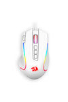 REDRAGON - Redragon M612W Predator Gaming Mouse Wired RGB Rapid Fire - white