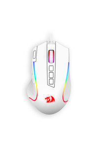 REDRAGON - Redragon M612W Predator Gaming Mouse Wired RGB Rapid Fire - white
