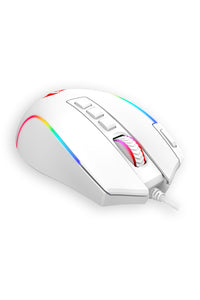 REDRAGON - Redragon M612W Predator Gaming Mouse Wired RGB Rapid Fire - white