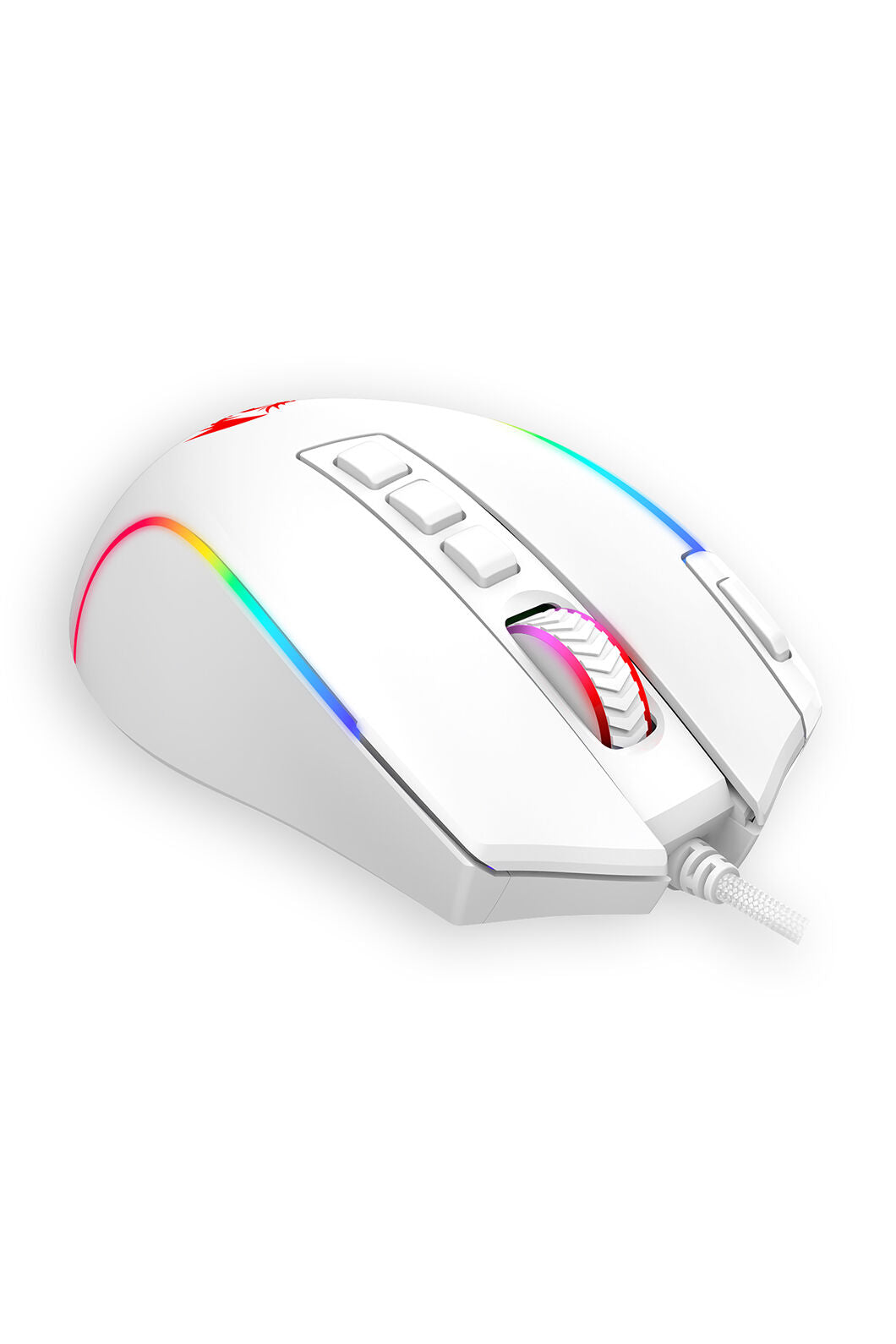 REDRAGON - Redragon M612W Predator Gaming Mouse Wired RGB Rapid Fire - white