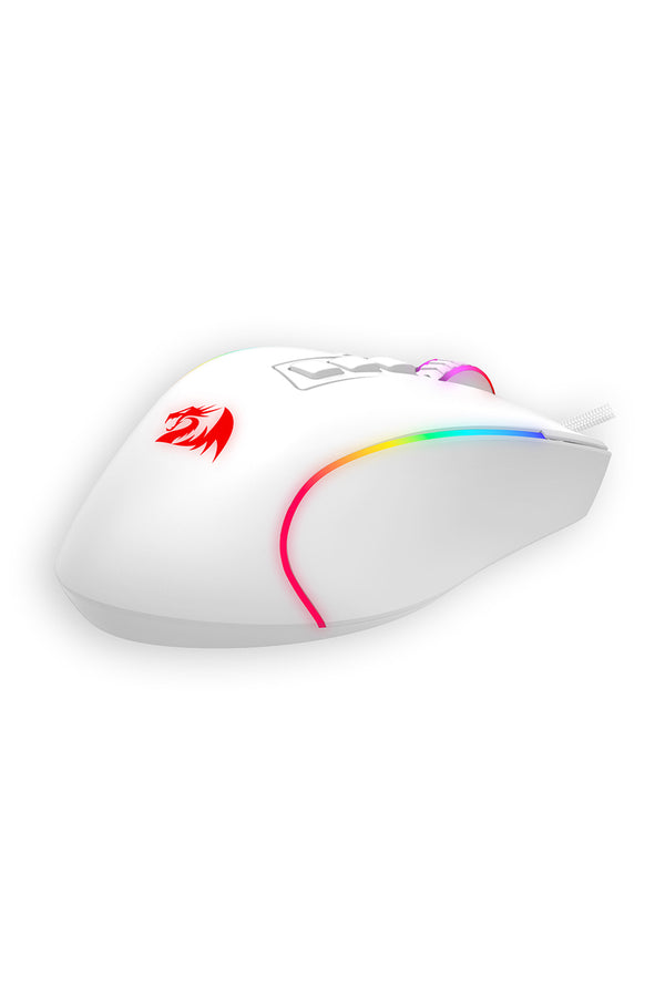 REDRAGON - Redragon M612W Predator Gaming Mouse Wired RGB Rapid Fire - white