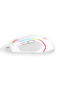 REDRAGON - Redragon M612W Predator Gaming Mouse Wired RGB Rapid Fire - white