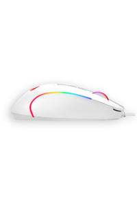 REDRAGON - Redragon M612W Predator Gaming Mouse Wired RGB Rapid Fire - white