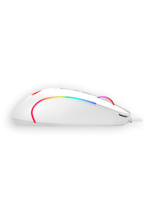 REDRAGON - Redragon M612W Predator Gaming Mouse Wired RGB Rapid Fire - white