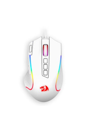 REDRAGON - M612W-RGB Gaming Mouse-White - white