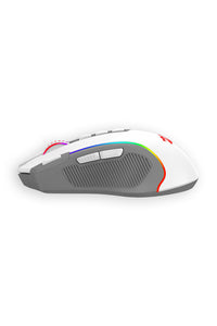 REDRAGON - Redragon Predator M612WG Pro Mouse Tri-Mode Wireless RGB Programable - white-grey