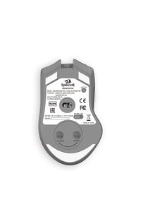 REDRAGON - Redragon Predator M612WG Pro Mouse Tri-Mode Wireless RGB Programable - white-grey