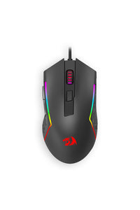 REDRAGON - Redragon M616 Trident Gaming Mouse Wired RGB 5 DPI Levels - black