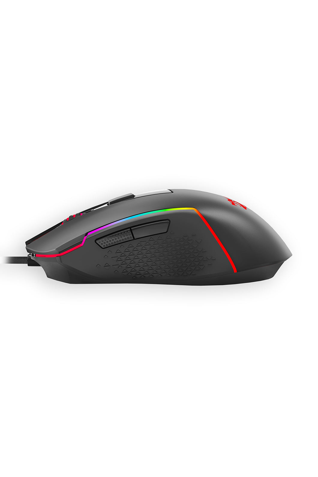 REDRAGON - Redragon M616 Trident Gaming Mouse Wired RGB 5 DPI Levels - black