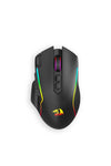 REDRAGON - Redragon M810RGB-MAX Taipan Black Tri-Mode Wireless Gaming Mouse - black
