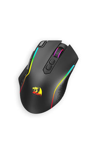 REDRAGON - Redragon M810RGB-MAX Taipan Black Tri-Mode Wireless Gaming Mouse - black