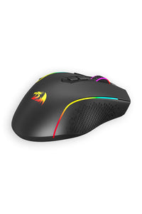 REDRAGON - Redragon M810RGB-MAX Taipan Black Tri-Mode Wireless Gaming Mouse - black