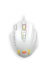 REDRAGON - M908W Impact MMO Mouse-White - white
