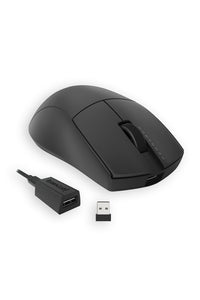 REDRAGON - Redragon K1NG M916 PRO Black 49g Ultra-Lightweight 3-Mode PAW3395 Gaming Mouse - black