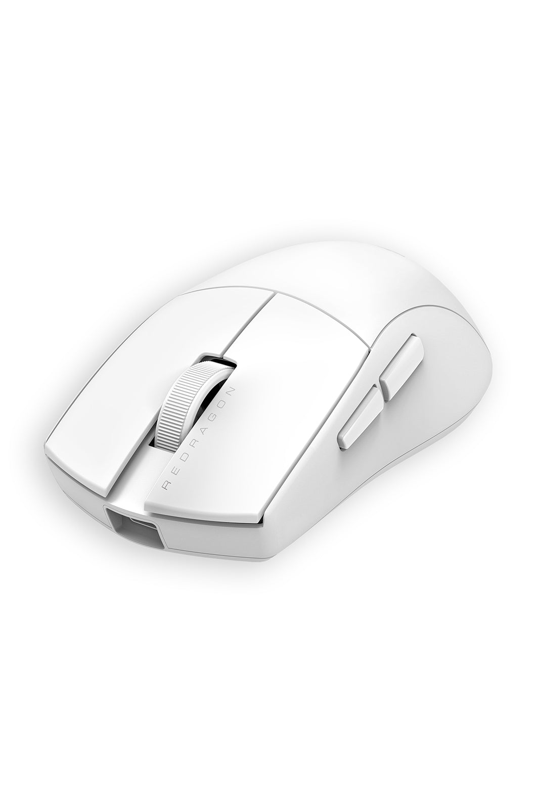 REDRAGON - Redragon K1NG M916 PRO White 49g Ultra-Lightweight 3-Mode PAW3395 Gaming Mouse - white