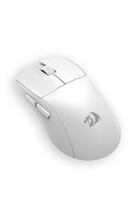 REDRAGON - Redragon K1NG M916 PRO White 49g Ultra-Lightweight 3-Mode PAW3395 Gaming Mouse - white
