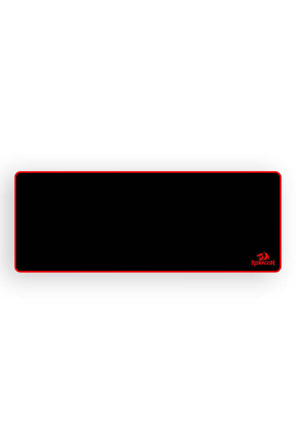REDRAGON - Redragon P003 Black Extended Smooth Glide Gaming Mouse Pad - black
