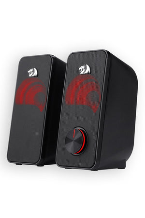 REDRAGON - Redragon GS500 Stentor Black Desktop Stereo Gaming Speakers - black