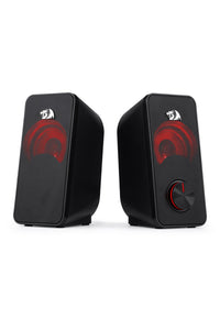 REDRAGON - Redragon GS500 Stentor Black Desktop Stereo Gaming Speakers - black