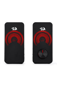 REDRAGON - Redragon GS500 Stentor Black Desktop Stereo Gaming Speakers - black