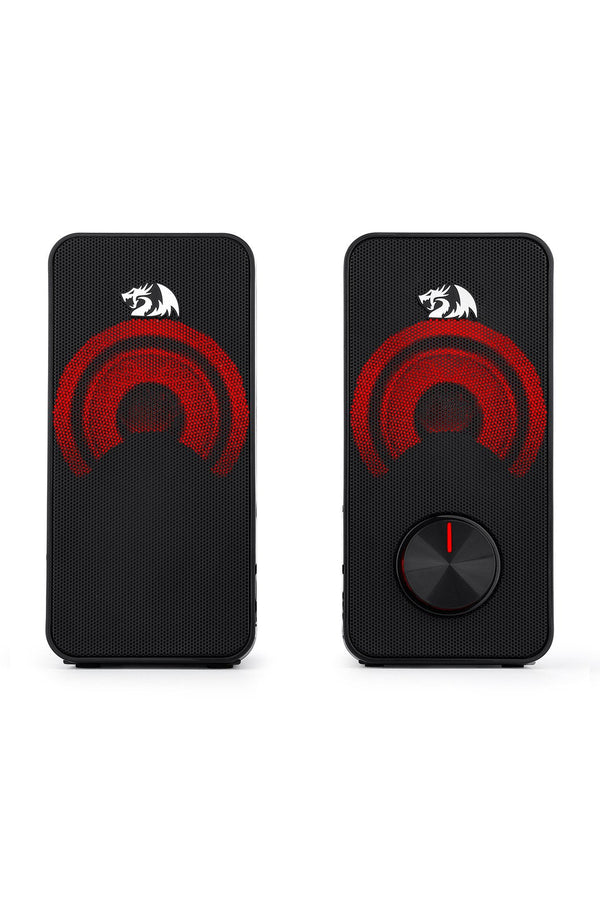 REDRAGON - Redragon GS500 Stentor Black Desktop Stereo Gaming Speakers - black
