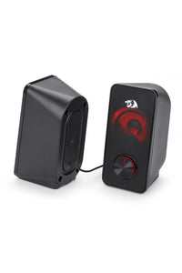 REDRAGON - Redragon GS500 Stentor Black Desktop Stereo Gaming Speakers - black