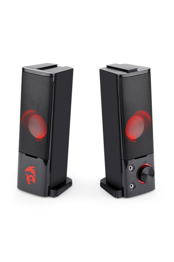 REDRAGON - Redragon GS550 Orpheus Black Compact Stereo Sound Bar Speaker - black