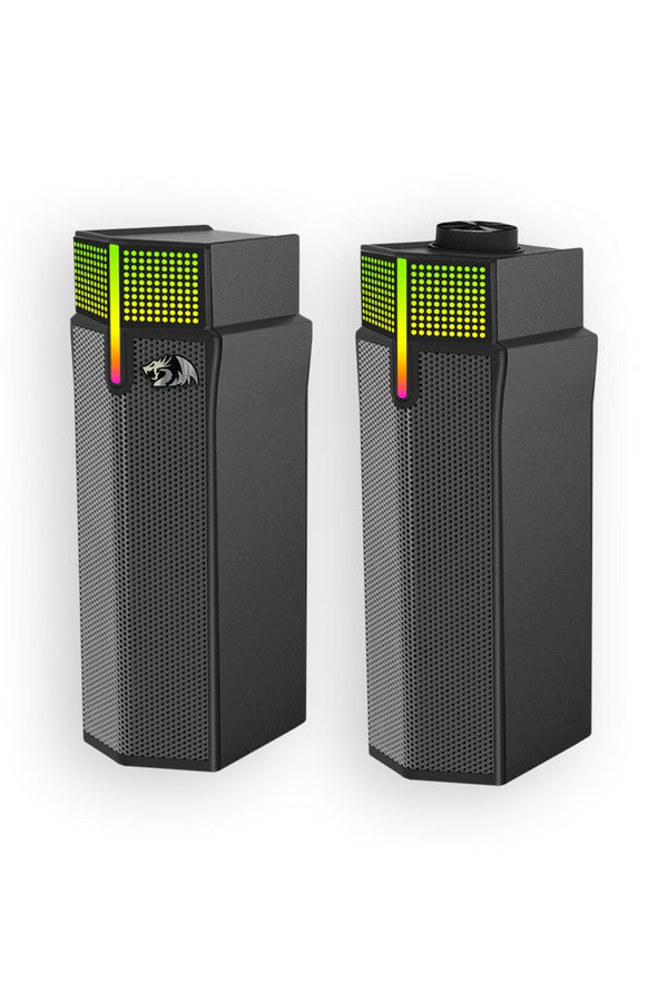 REDRAGON - Redragon GS511 Yorick Charcoal Bluetooth Stereo Sound Bar Speaker - charcoal