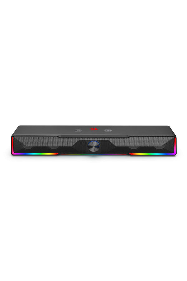REDRAGON - Redragon GS516 Catnonn Black Extra-Wide RGB Bluetooth Sound Bar Speaker - black