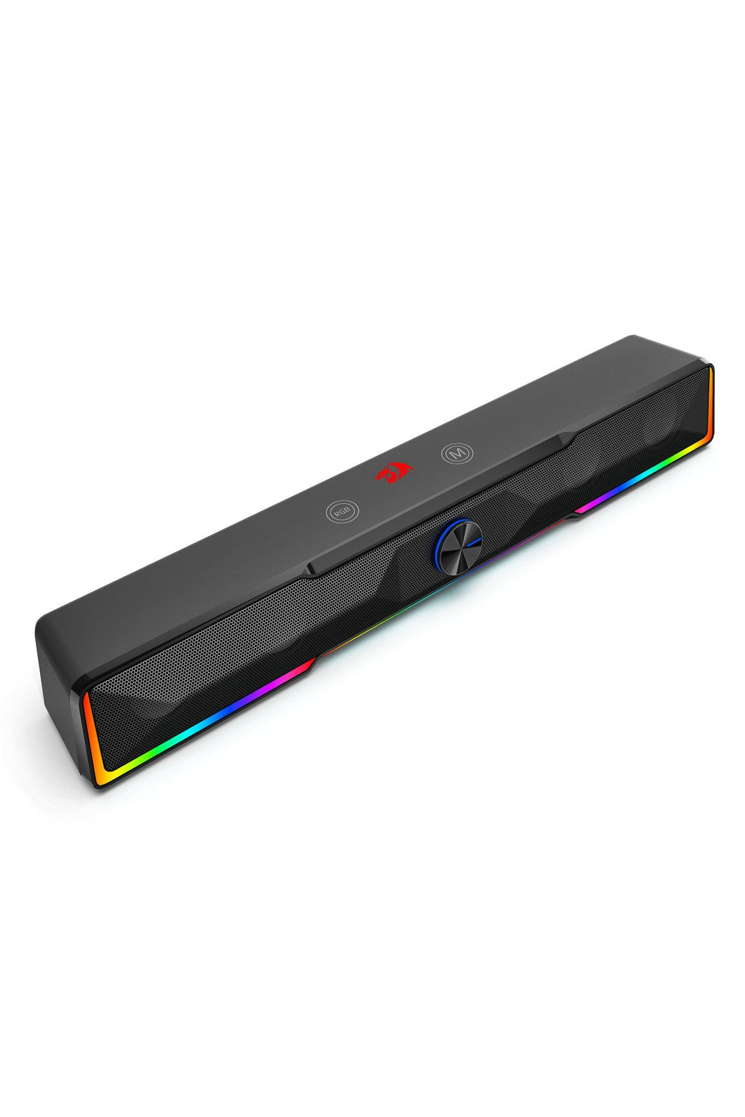 REDRAGON - Redragon GS516 Catnonn Black Extra-Wide RGB Bluetooth Sound Bar Speaker - black