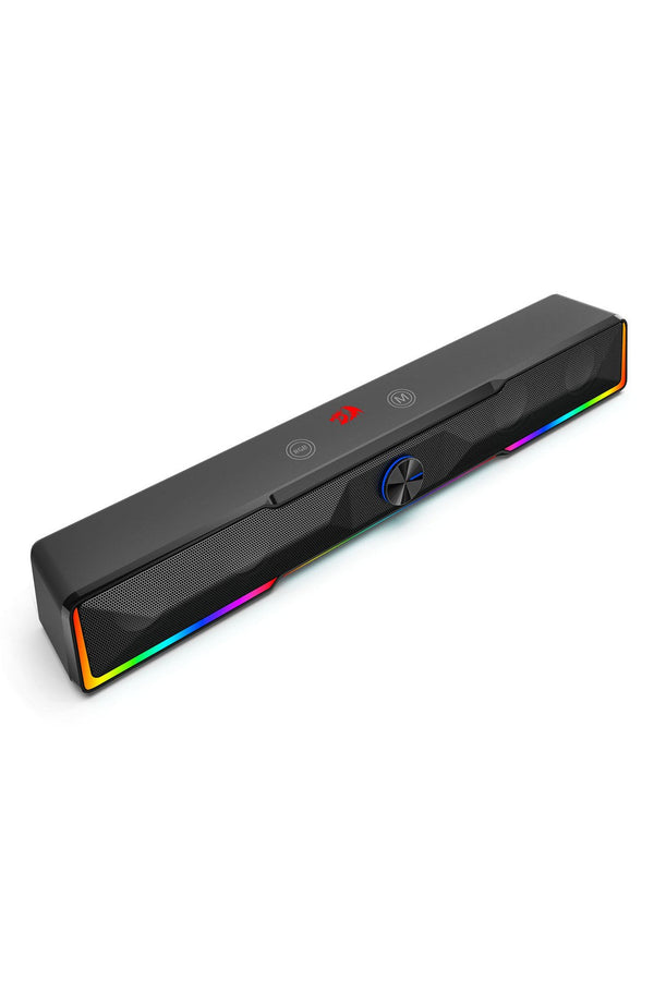REDRAGON - Redragon GS516 Catnonn Black Extra-Wide RGB Bluetooth Sound Bar Speaker - black