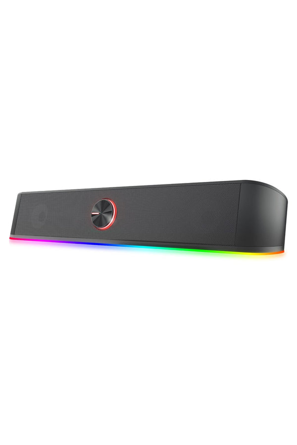 REDRAGON - Redragon GS560 Adiemus Black RGB Enhanced Bass Sound Bar Speaker - black