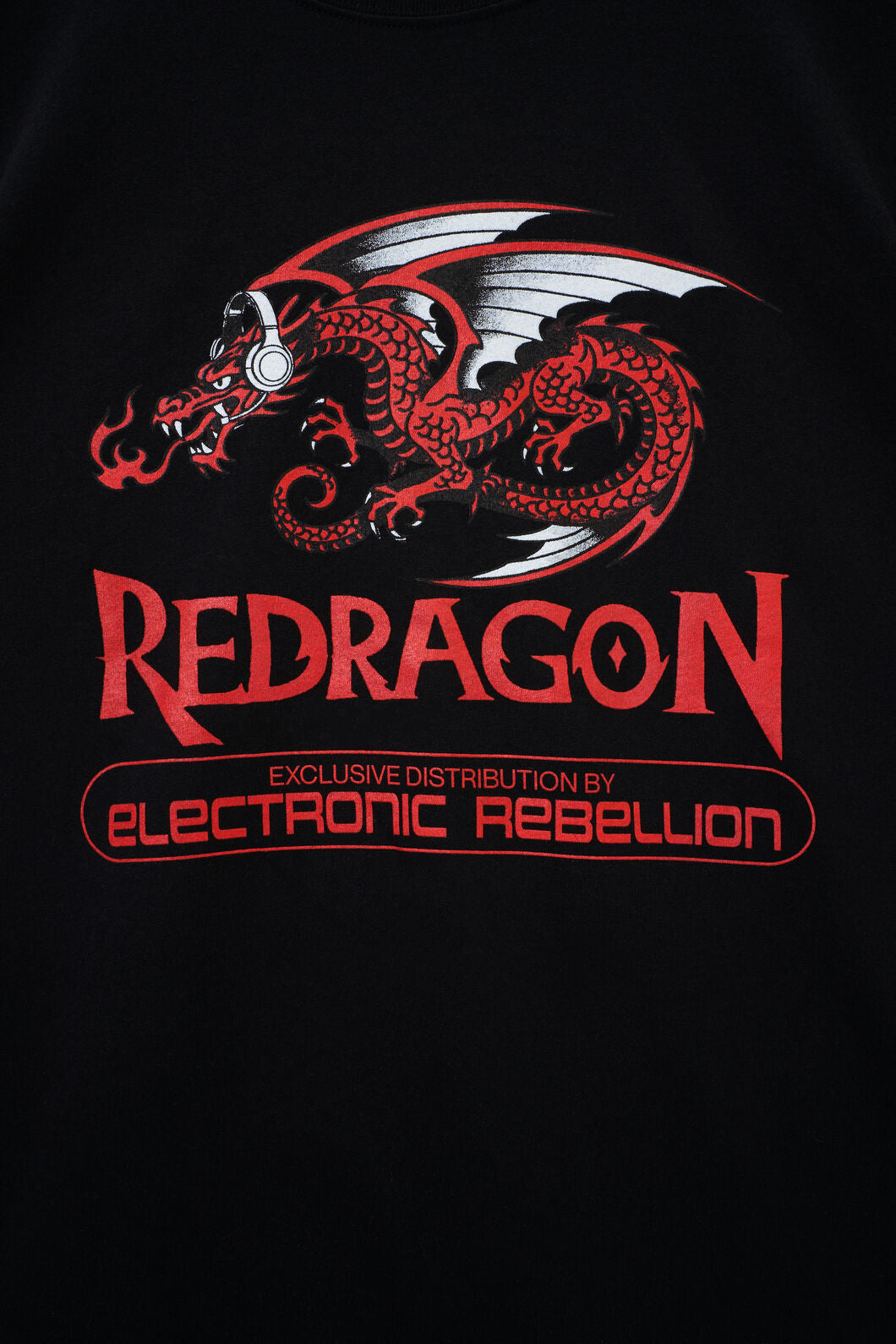 REDRAGON - Redragon Tee-Black-Black - black