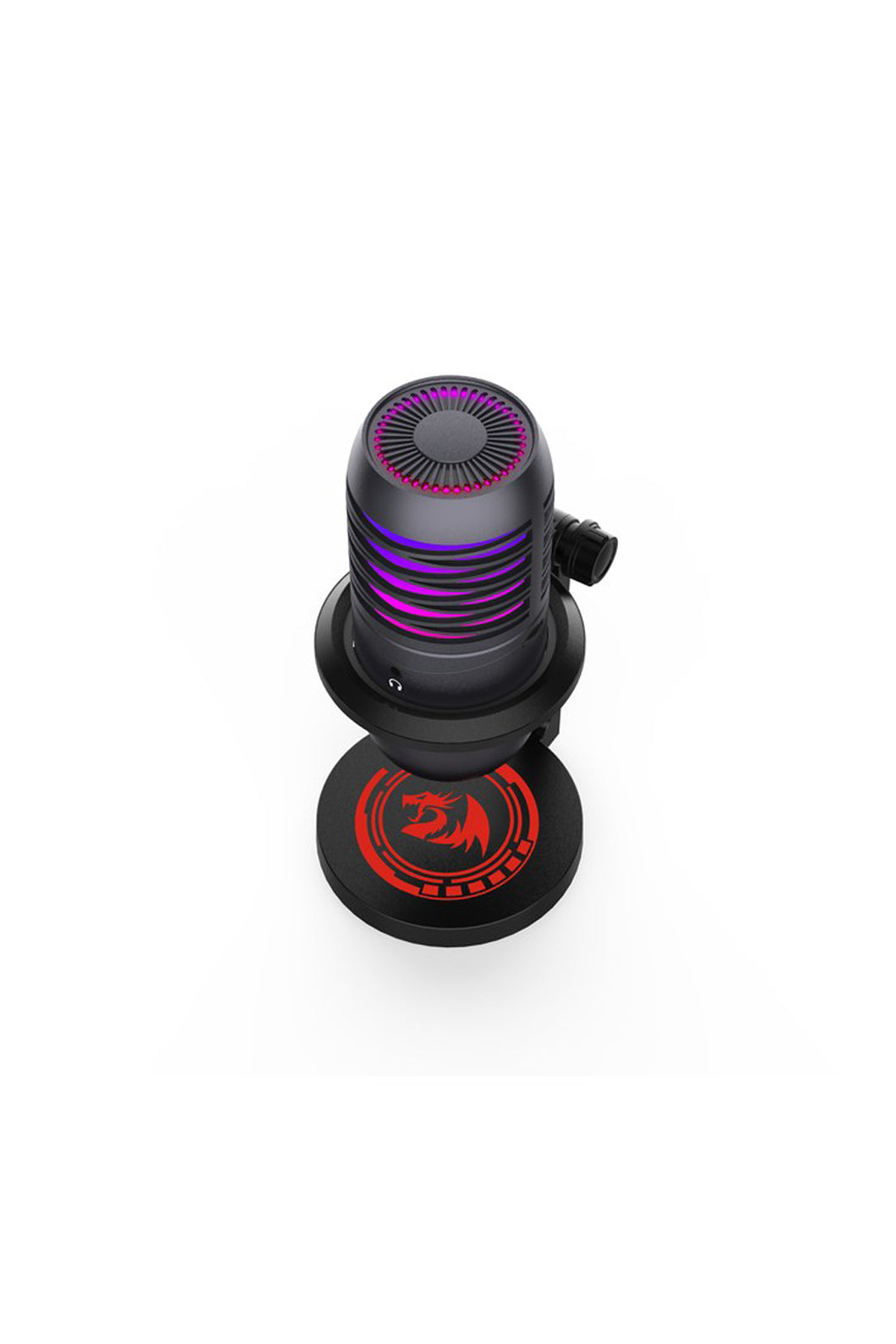REDRAGON - Redragon GM211 Nebula Black RGB USB Cardioid Microphone - black