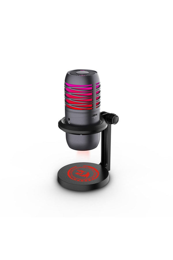 REDRAGON - Redragon GM211 Nebula Black RGB USB Cardioid Microphone - black