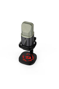 REDRAGON - Redragon GM305 Echow Ave Black RGB Pop Filter USB Condenser Microphone - black