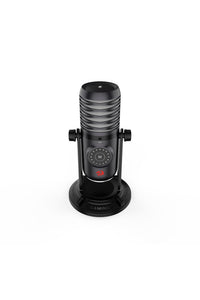 REDRAGON - Redragon GM306 Stellar Is Black USB RGB Multi-Pattern Condenser Microphone - black