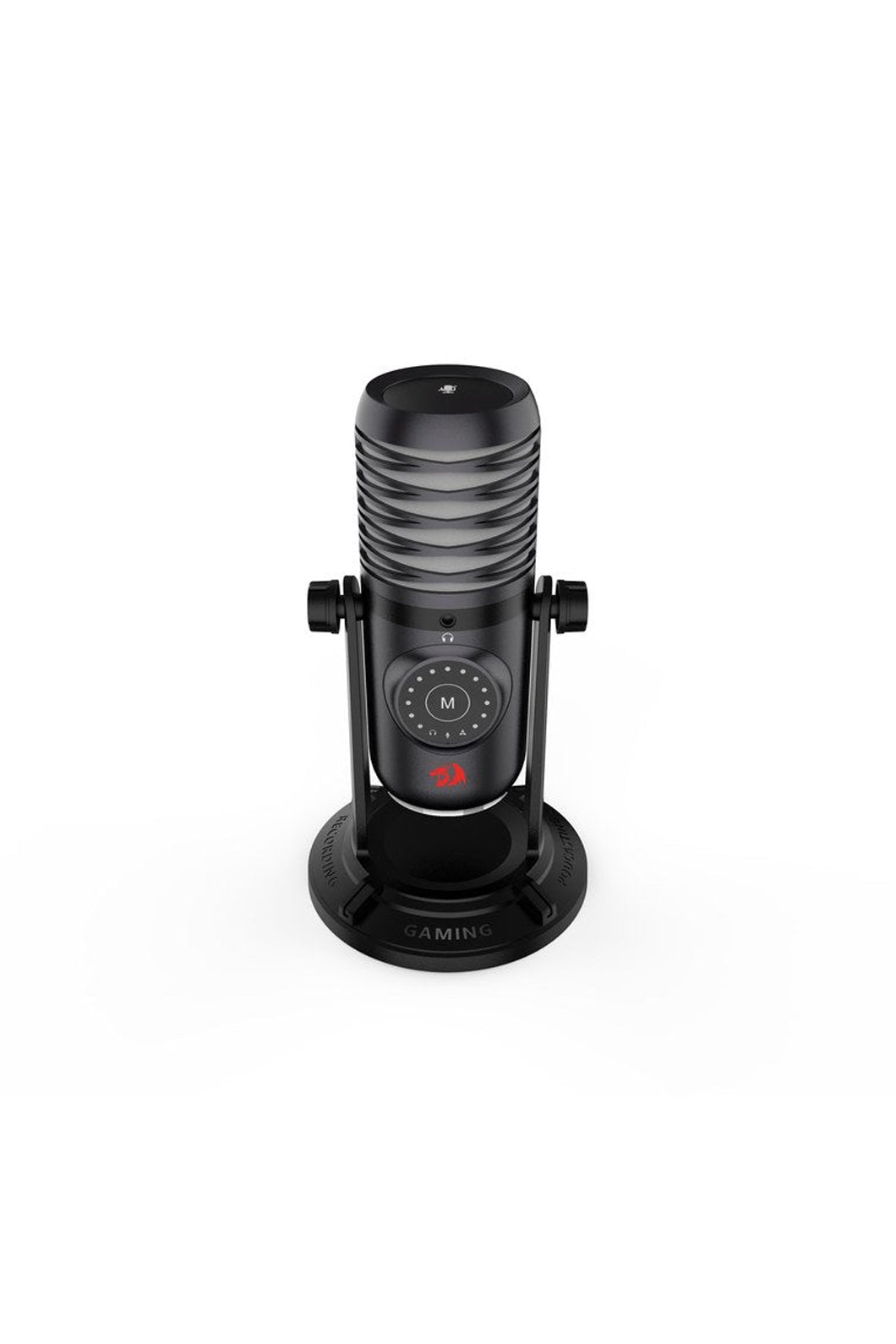 REDRAGON - Redragon GM306 Stellar Is Black USB RGB Multi-Pattern Condenser Microphone - black