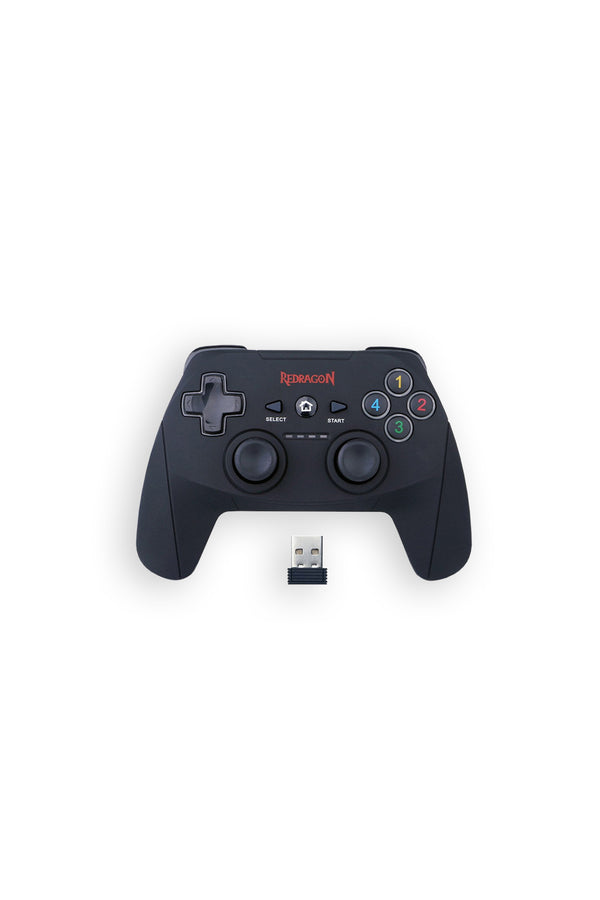 REDRAGON - Redragon G808 Harrow Black Wireless USB Gaming Gamepad - black