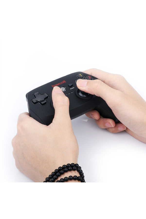 REDRAGON - Redragon G808 Harrow Black Wireless USB Gaming Gamepad - black