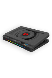 REDRAGON - Redragon GCP512 Windseek Black Turbo-Fan Laptop Cooling Stand - black