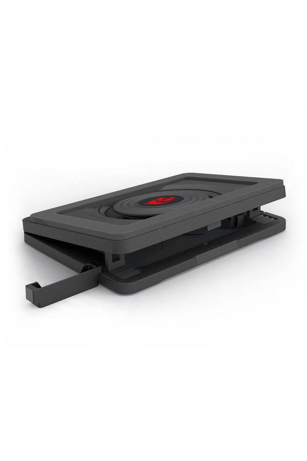 REDRAGON - Redragon GCP512 Windseek Black Turbo-Fan Laptop Cooling Stand - black