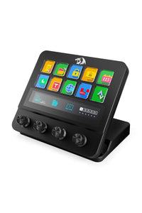 REDRAGON - Redragon SS-552 Ragnaros Black Adjustable Macro Stream Control Station - black