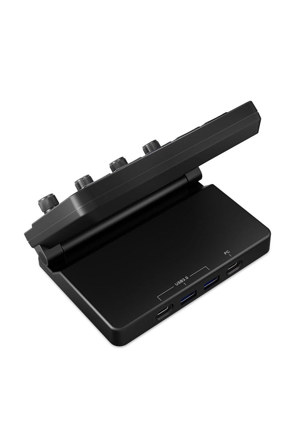 REDRAGON - Redragon SS-552 Ragnaros Black Adjustable Macro Stream Control Station - black