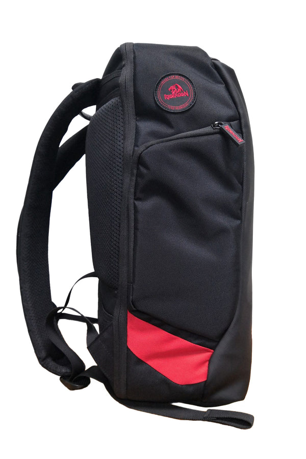 REDRAGON - Redragon GB-94 Black Waterproof Multi-Compartment Laptop Backpack - black