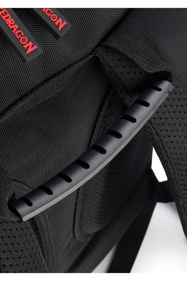 REDRAGON - Redragon GB-94 Black Waterproof Multi-Compartment Laptop Backpack - black