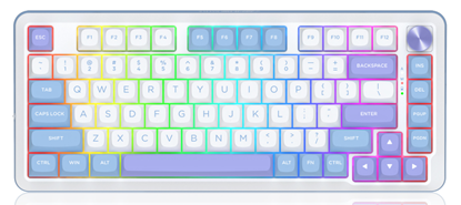 K681WBP-RGB-PRO Cyrus 75% Keyboard (Purple)