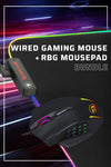 Electronic Rebellion Redragon M908 + P033 Gaming Bundle